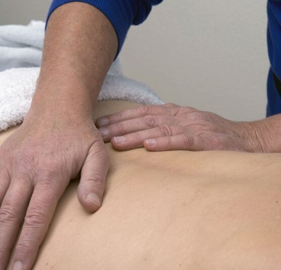 Twee handen als afbeelding voor haptotherapie
